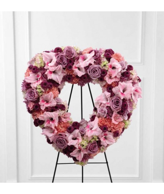 The FTD Eternal Rest Standing Heart The FTD Eternal Rest Standing Heart